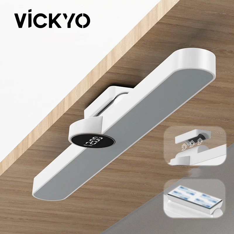 

VICKYO светодиодный умный ночник с датчиком Tpye-c, зарядка с функцией таймера, шкафчик с функцией защиты глаз, ночники для работы в учебе