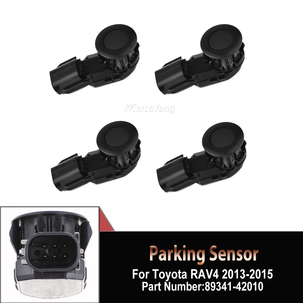 

4 PCS For Toyota RAV4 2013-2015 A299 Car PDC Parking Sensor OEM 89341-0R030 893410R030 89341-42030 89341-42010 893410R030