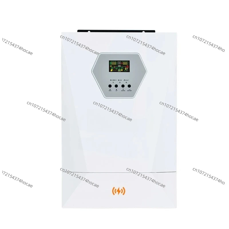5.5KW 단상 5000W 5500w 48V 태양광 인버터 5000W 5KW AC 출력 순수 사인파 오프 그리드 하이브리드 태양광 인버터