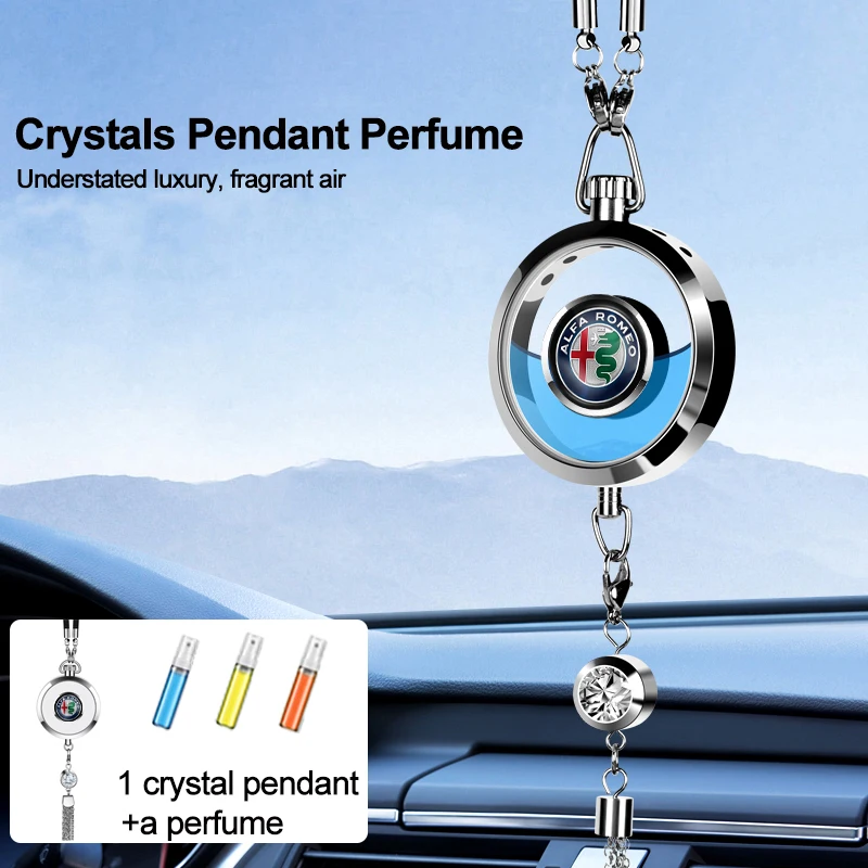 Luxury Car Logo Perfume Pendant Air Freshener