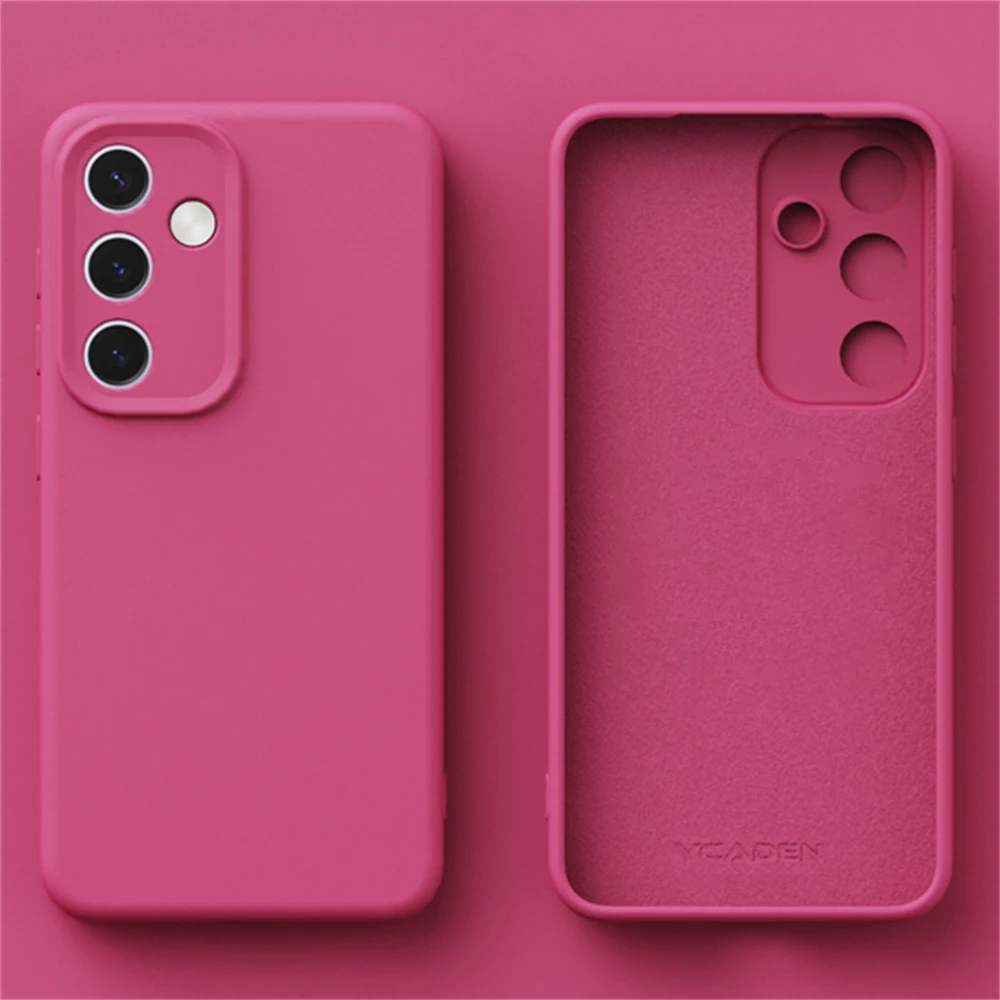 Premium Liquid Silicone Protective Phone Case - Soft Back Cover