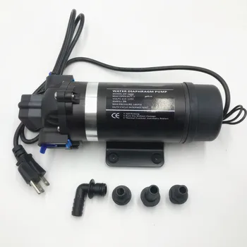 AC110V 220V Self-priming ปั๊มไดอะแฟรม 160PSI ความดันปั๊ม 7LPM สําหรับ RV/คาราวาน/เรือ,Cola เครื่อง,เครื่องกรองน้ํา 1