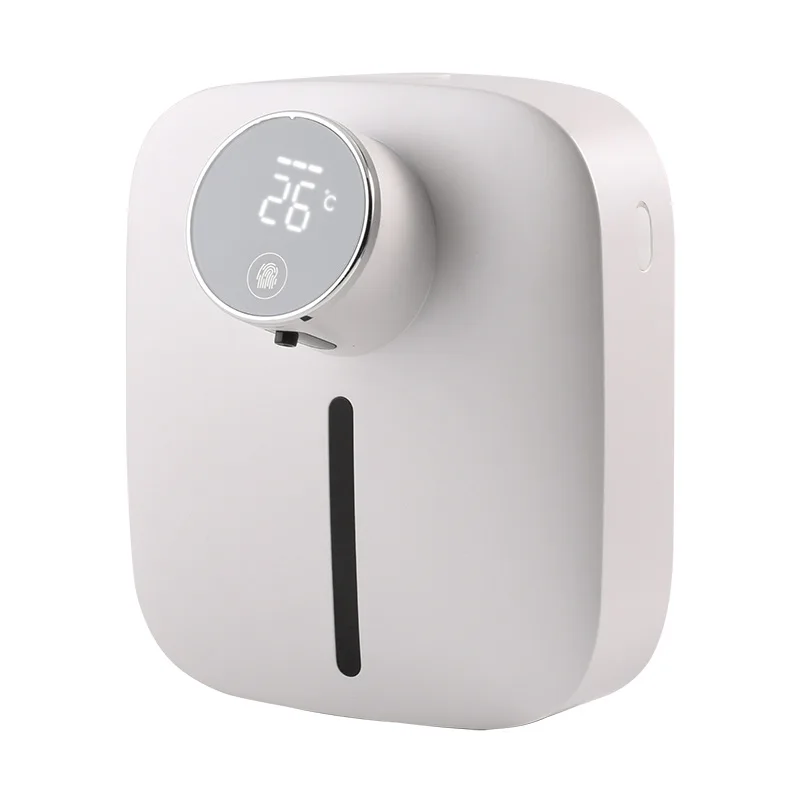 Automatic Soap Dispenser Wall-mounted Rechargeable Soap Foam Dispenser Digital Temperature Soap Dispenser Bathroom accessories 6