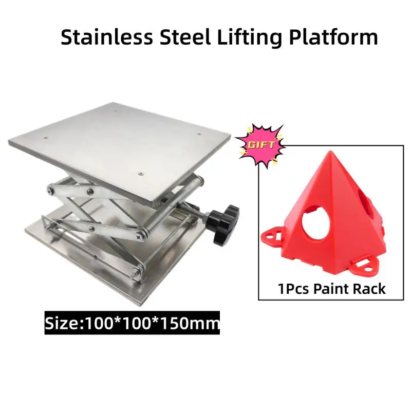 

Lift Table Lab Plate Jack Scissor Stand Platform Router Workbench Table Woodworking Lift Laboratory Carpentry Tools
