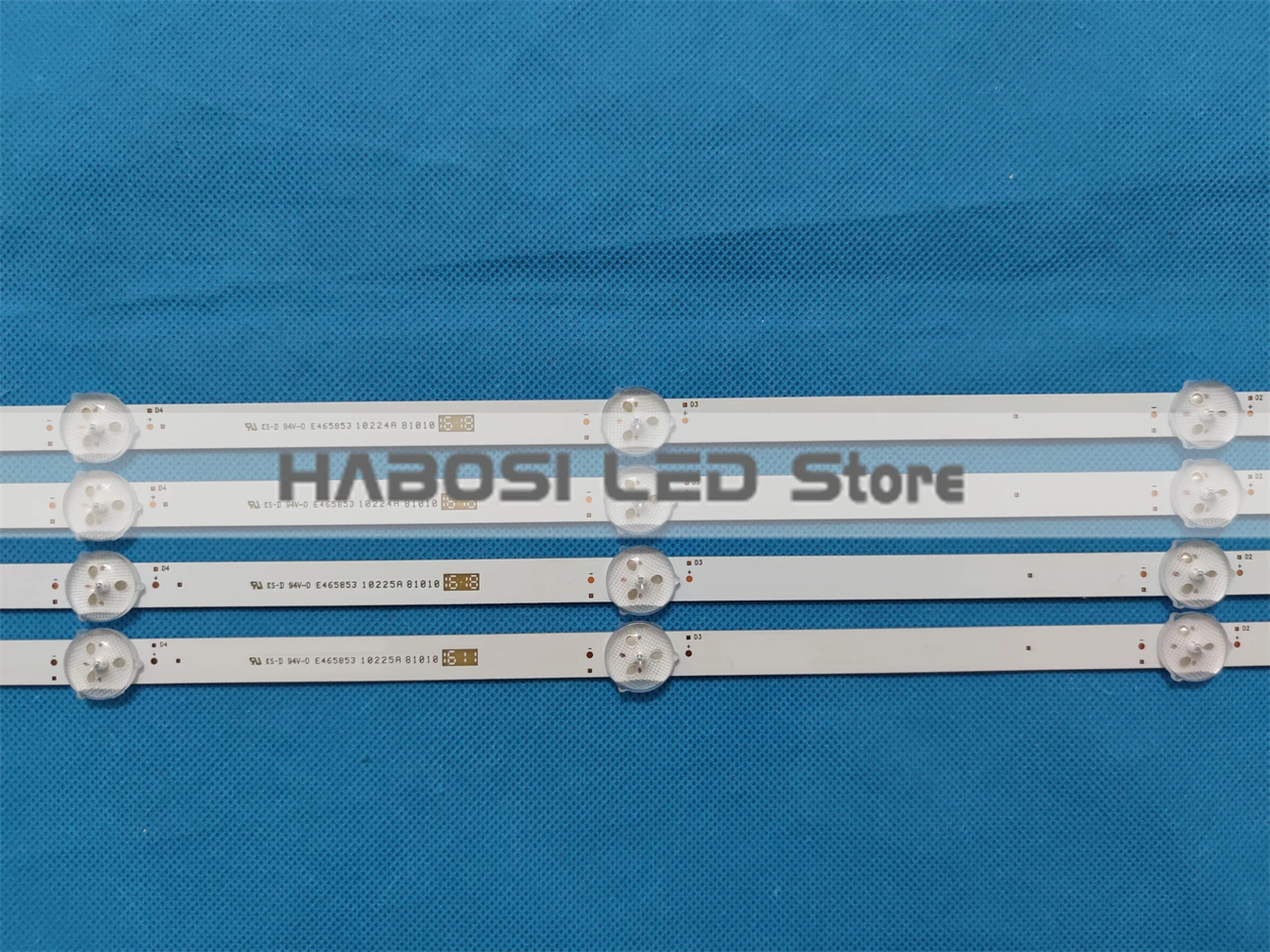 New 4pcs LED VES430UNDL VES430UNDA 2D N01 N11 N12 N13 N14 VES430QNDL 2D U12 VES430UNDB 2D N12 LC430DUY SH A1 LC430EQY SH M1 4