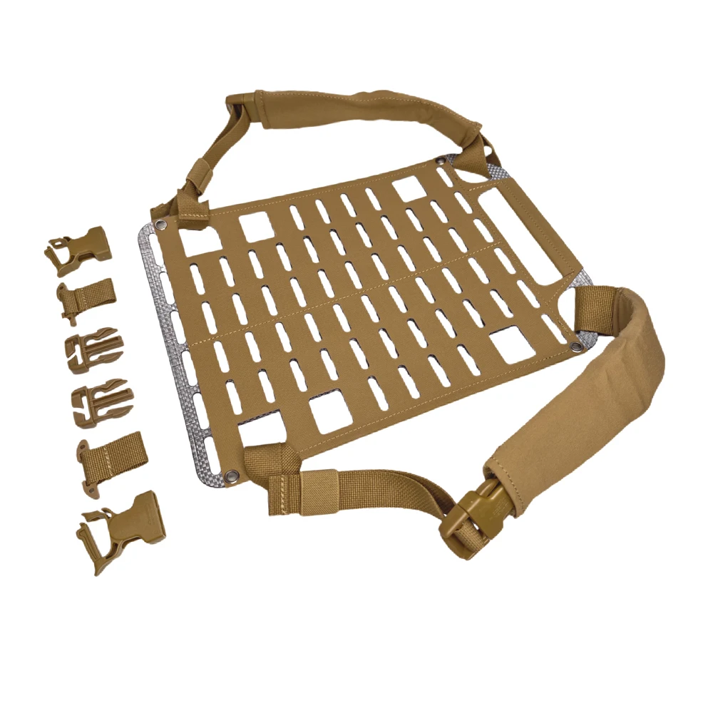 Tactical Vest SC PCP Backboard, Universal Quick Access Backboard