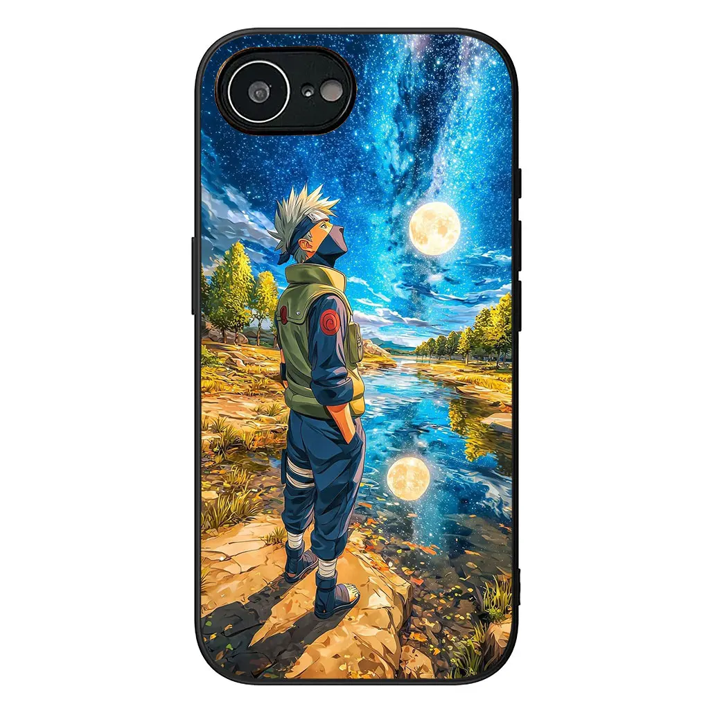 Kakashi and Minato Naruto Inspired Phone Cover