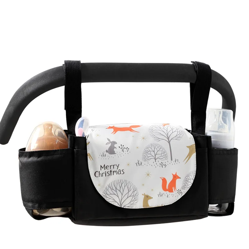 Stroller Bag Pram Stroller Organizer Baby Stroller Accessories Stroller Cup Holder Cover Trolley Organizer Travel Accessories Baby Strollers