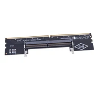 DDR3 DDR4 DDR5 ordinateur portable vers ordinateur de bureau SO-DIMM vers PC carte DIMM mémoire RAM adaptateur de mémoire ordinateur portable de jeu RAM connecteur carte mémoire bâton 2