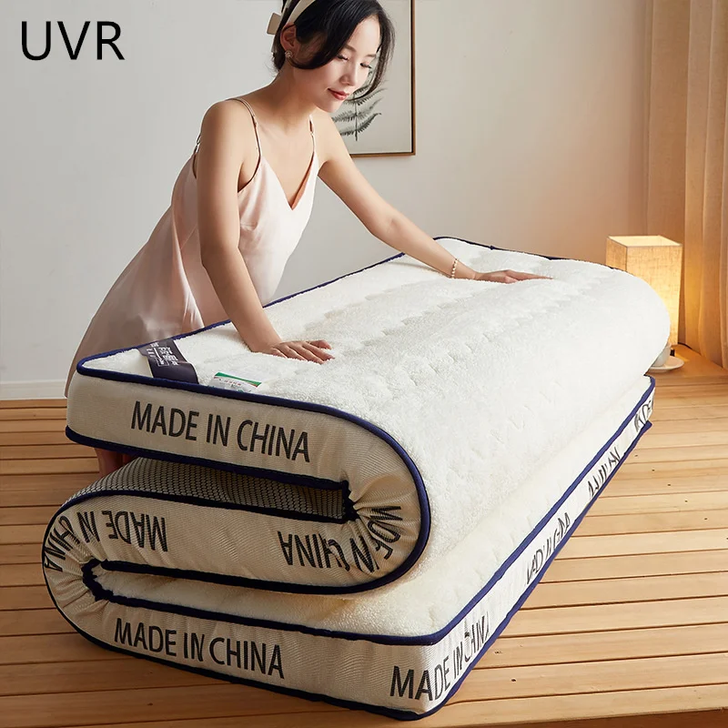 UVR Super Soft Lambswool Mattress Thai Latex Mattress Memory Foam Filling Tatami Pad Bed Hotel Homestay