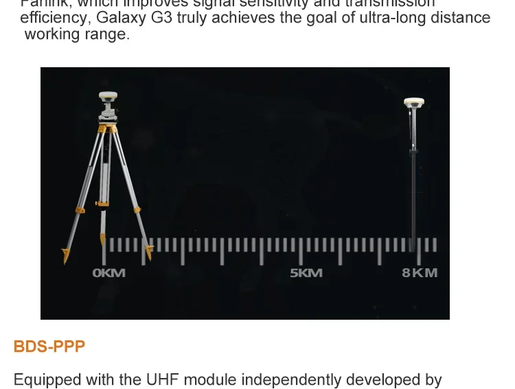 South G3 RTK GPS Gnss Land Survey Surveying Instrument,Integrated Transceiver Fa