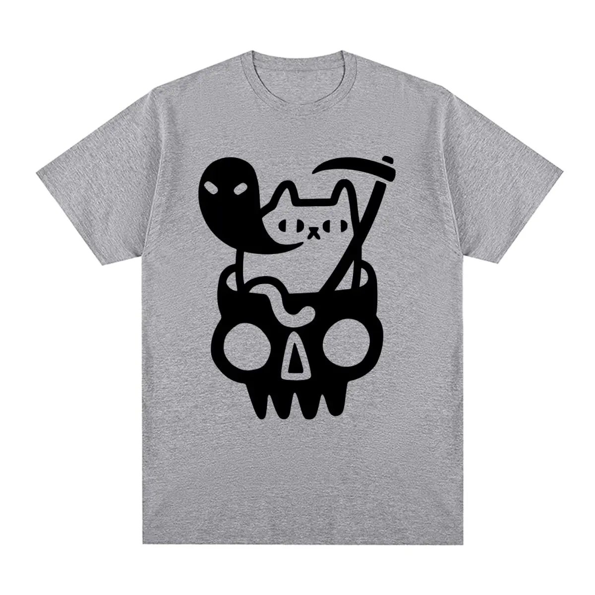 

Black Cats Vintage T-shirt Humor Gift Funny Cotton Men T shirt New Tee Tshirt Womens Tops