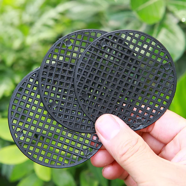 400 Db Nagykereskedelmi Virág Edény Lyuk Háló Pad Bonsai Pot Alsó Rács Szőnyeg Megakadályozza A Talajvesztést Lélegző Tömítés Szivárgásálló Vízelvezetés - Image 2