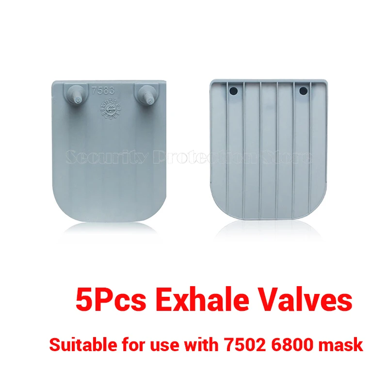 7583 Austauschbare Inhalieren Ausatemventile Silikagel 7581 Kopfgurt für 7502/7501 Gasmaske Chemisches Atemschutzgerät Zubehör – Detail 6