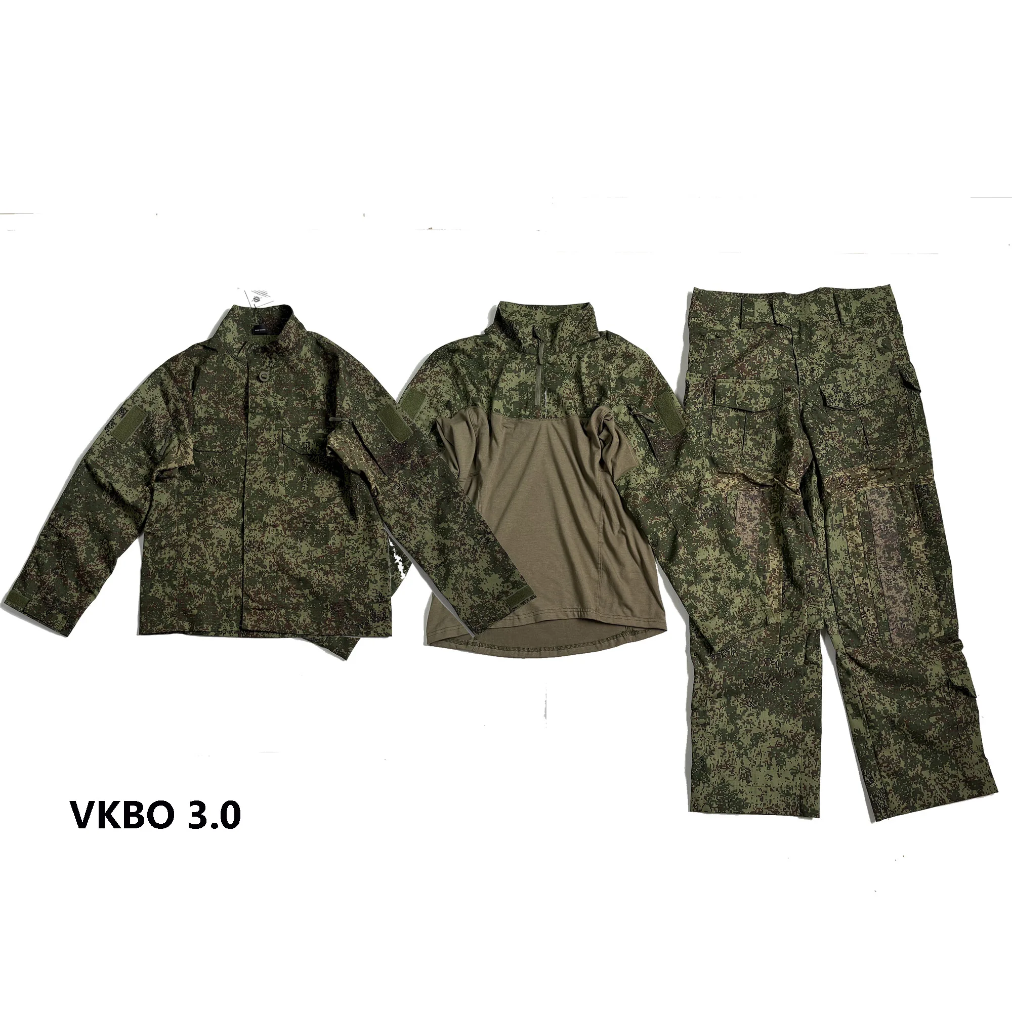 Combinaison camouflage russe EMR VKBO3 - Tenue complète pour pêche tactique