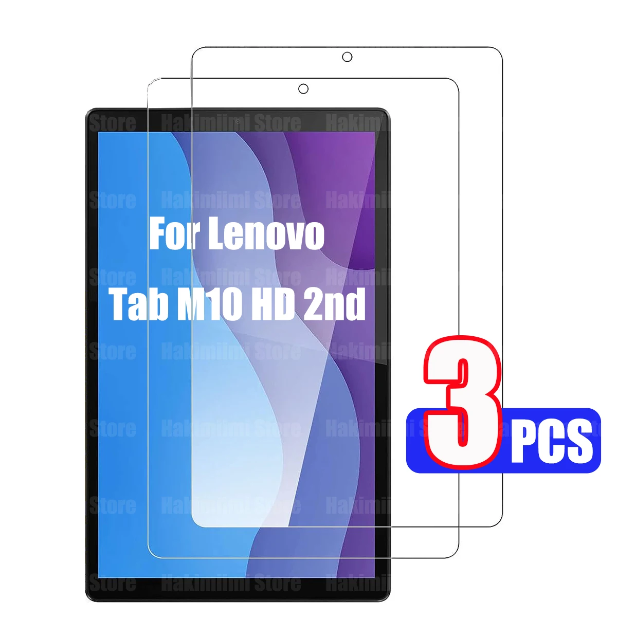 Pellicola Salvaschermo Per Lenovo Tab M10 Hd 2Nd Gen Pellicola In Vetro Temperato Per Lenovo Smart Tab M10 Hd 2Nd Gen 10.1 "Tb-X306F/Tb-X306X