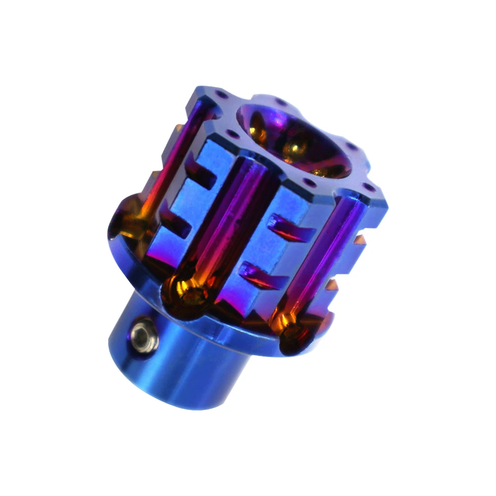 

Универсальный модифицированный чехол для ключа мотоцикла CNC сгоревшая титановая декоративная головка для ключа аксессуары для декора «сделай сам» разная оболочка для ключа