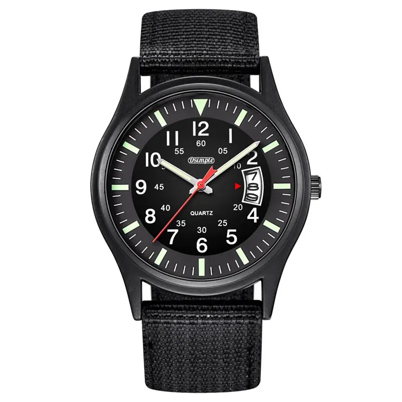 Reloj Hombre 2023 Moda Mens Nylon Relógios Homens De Luxo Exército Militar Quartz Watch Calendário Data Relógio De Pulso Relogio masculino