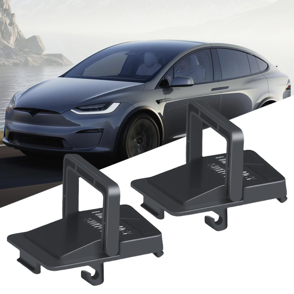 2Pcs Door Emergency Handle Rear Door Mechanical Lock Unlock Puller Button for Tesla New Model 3 Highland 2024 Accessories