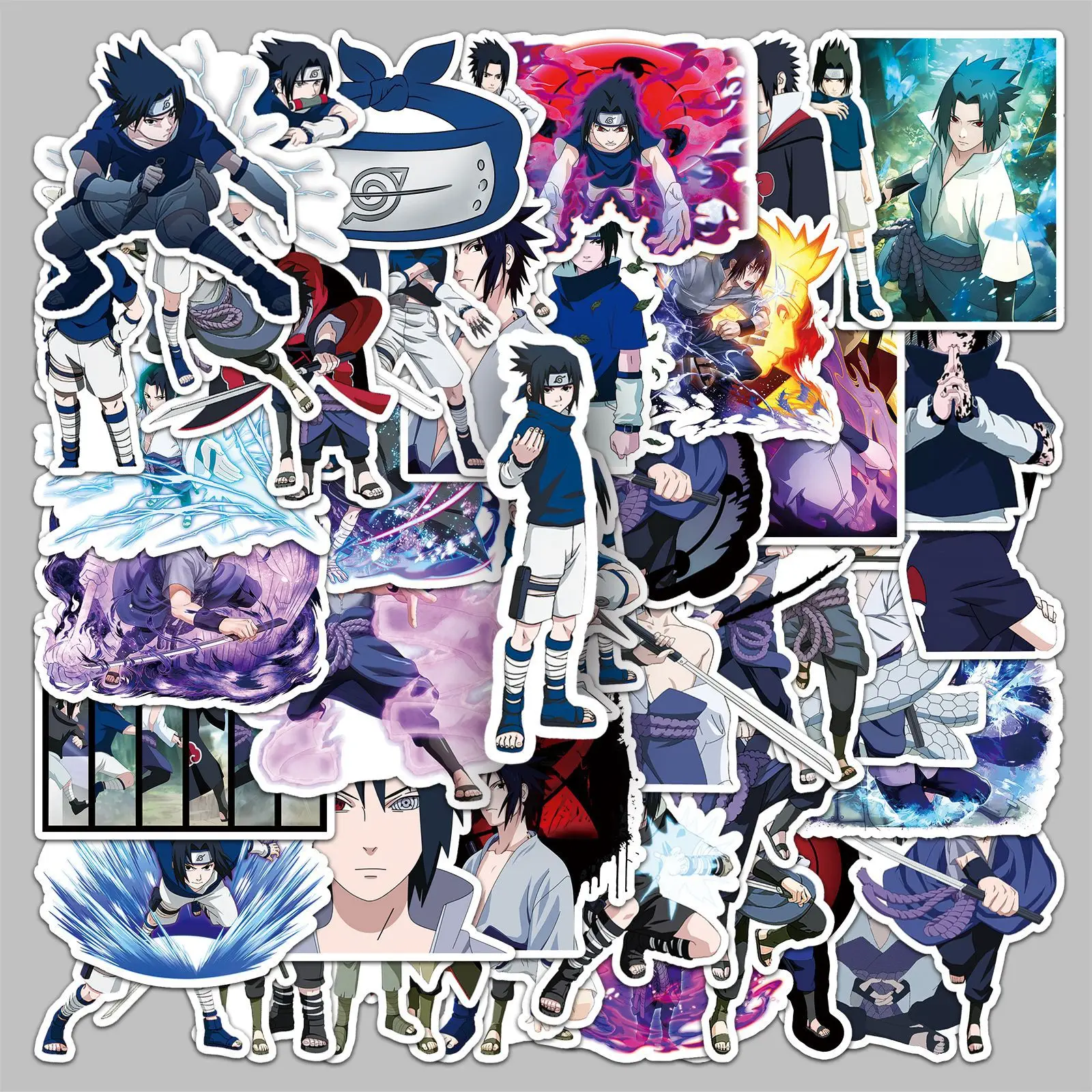 50pcs Naruto Anime Gaara Decorative Waterproof Stickers