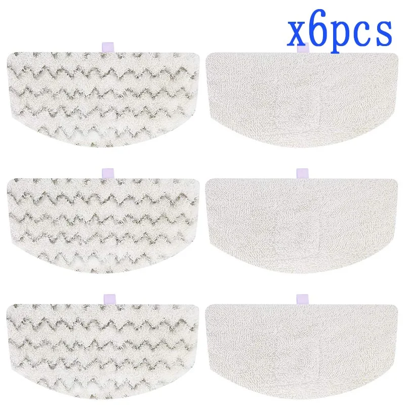 2/4/6 Pack Steam Mop Pads Compatible Bissell PowerFresh 1806 1940 1544 1440 Series, Replacement Part Model #5938#203-2633