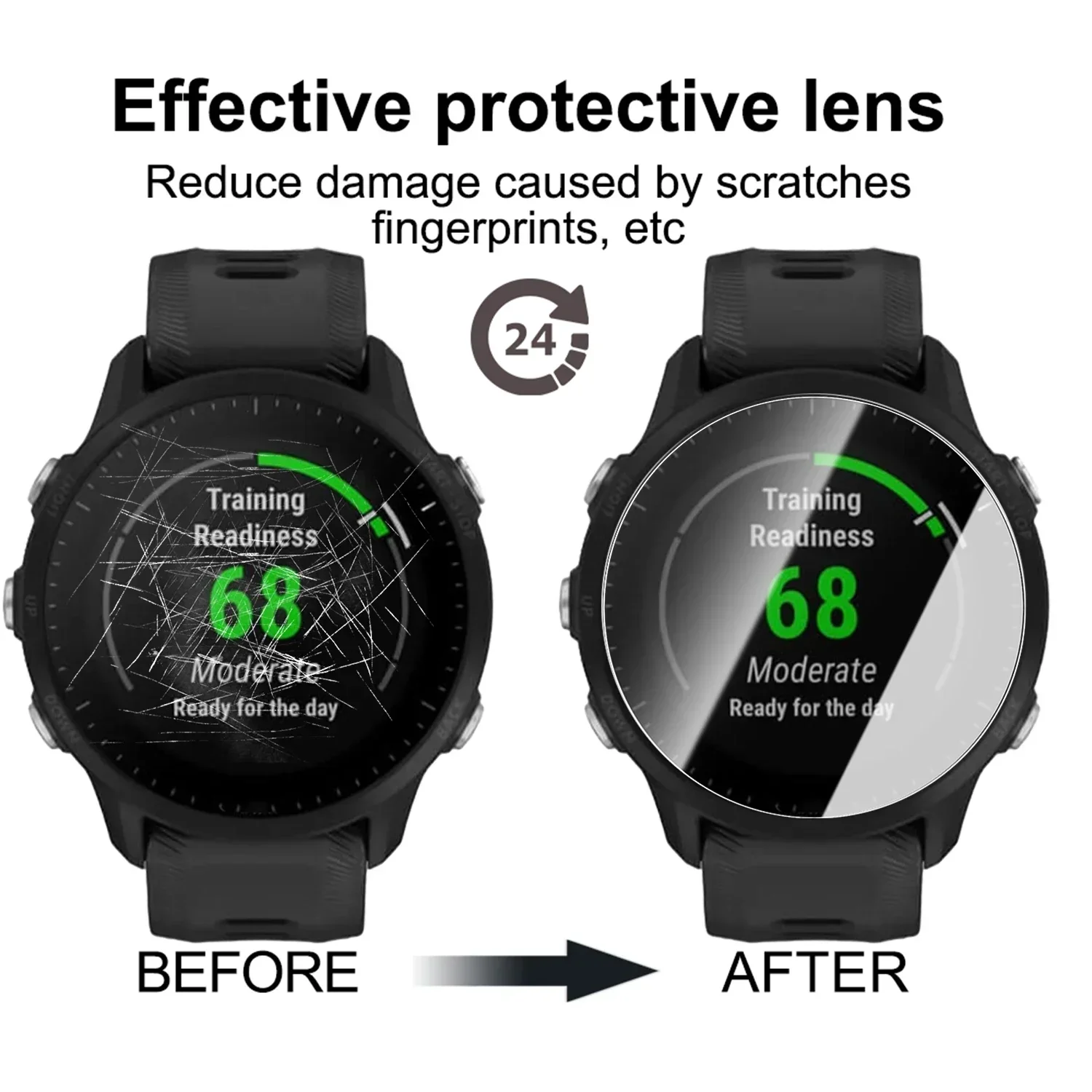 Premium Full-Coverage Tempered Glass Screen Protector - Quick Install