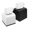 Functional Tissue Box Cover Decorative Cube Tissue Holder Dispenser with Capacity Durable Construction Solid for Easy for Home 6