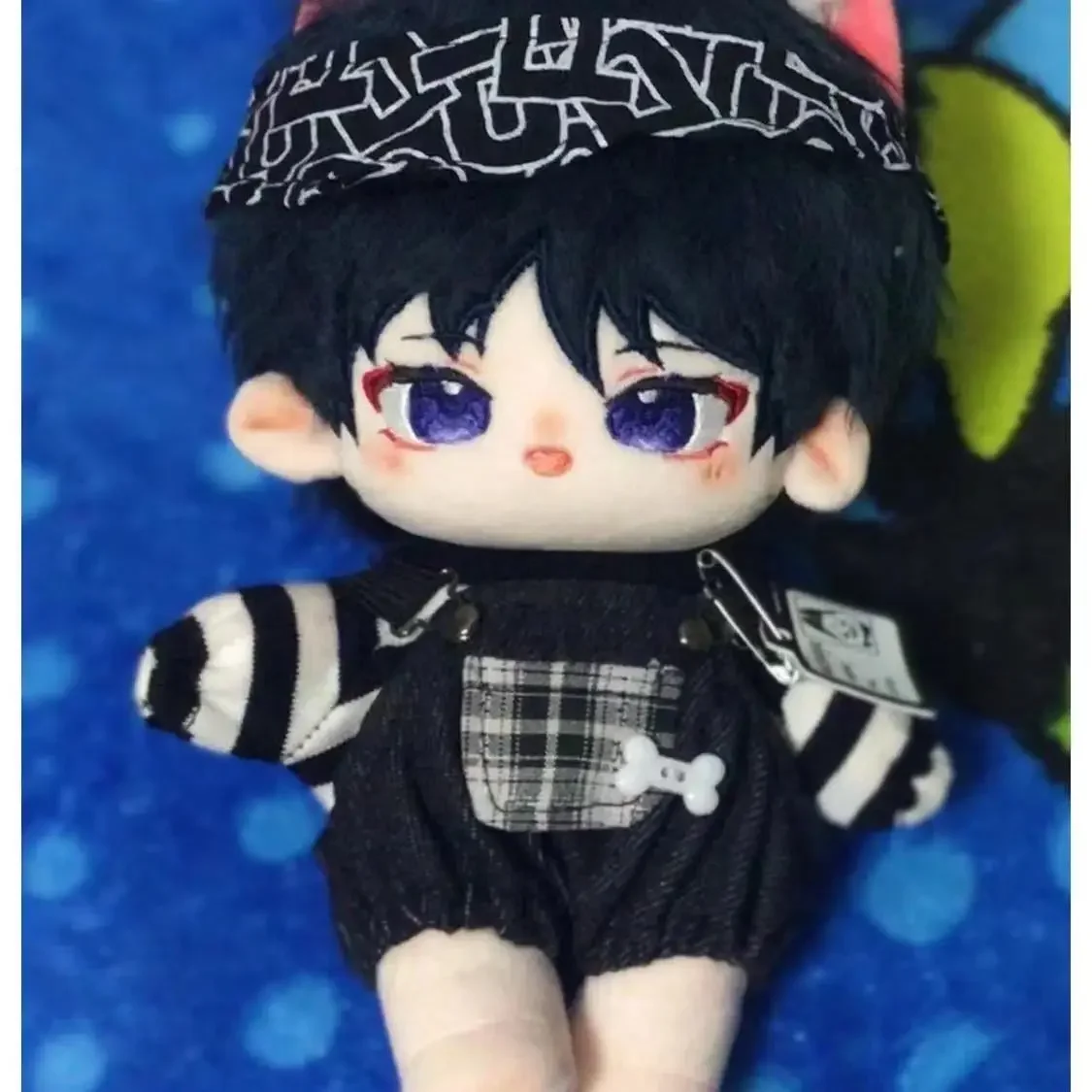 

20cm Anime enshin Impac Wanderer Balladeer Scaramouche Cute Plush Doll Body Costume Sets Dress Up Cotton Kid Cosplay Gift