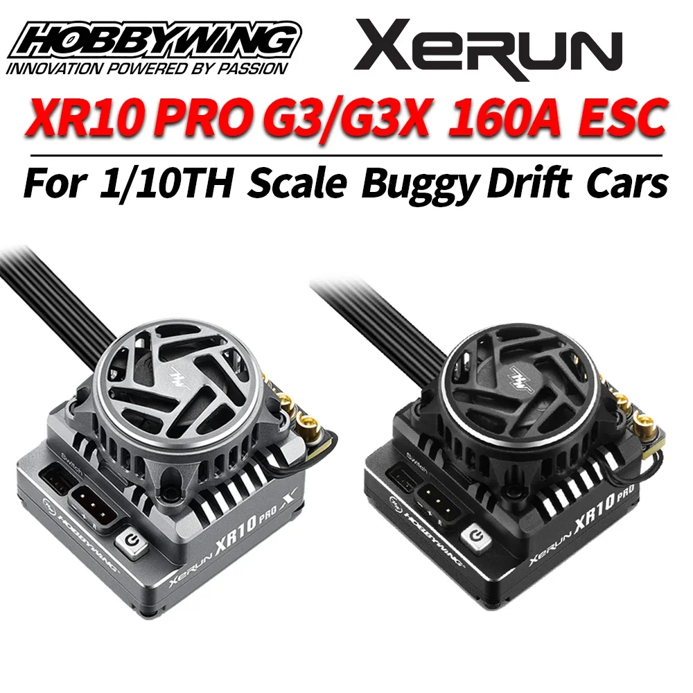 HOBBYWING XeRun XR10 Pro G3 G3X 160A Brushless Sensored ESC