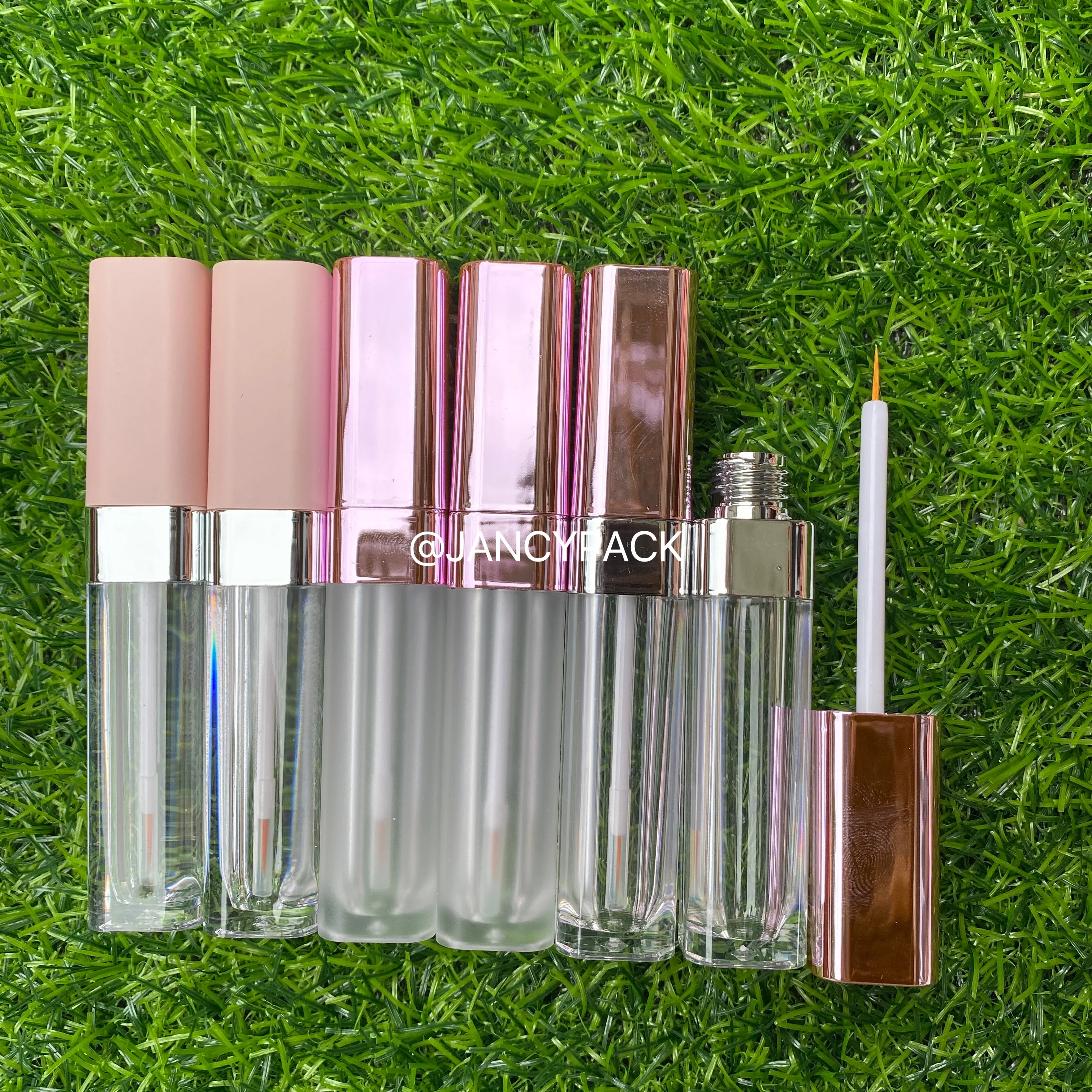 

6.5ML Empty Lip Gloss Bottle Eyelashes Tube DIY Lipstick Container Refillable Vials Sample Display Bottle Lip Glaze Bottle