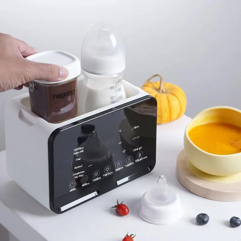 Automatic Milk Warmer Baby Breastmilk Thermostat Intelligent Temperature Regulator Baby Bottle Warmer 24 Hour Steam Sterilisation bottle warmer milk bottle heater