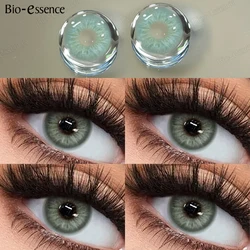 Bio - Essence Blue Fashion Contact Lenses (1 Pair) (Light green)