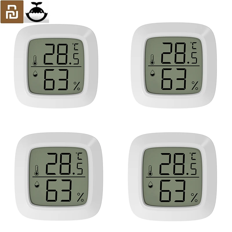 Youpin Whale Awakening Mini LCD Digital Thermometer Hygrometer Indoor Electronic Temperature Humidity Hygrometer Sensor Meter mini indoor thermometer lcd digital temperature room hygrometer gauge sensor humidity meter indoor thermometer temperature