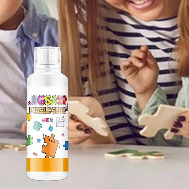 

Картинка-аппликатор с губчатой головкой, водорастворимые головоломки, клей с сильным клеем для бумаги и дерева