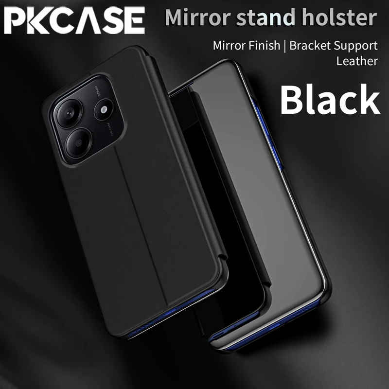 Sleek Mirror Flip Phone Case with Enhanced Protection