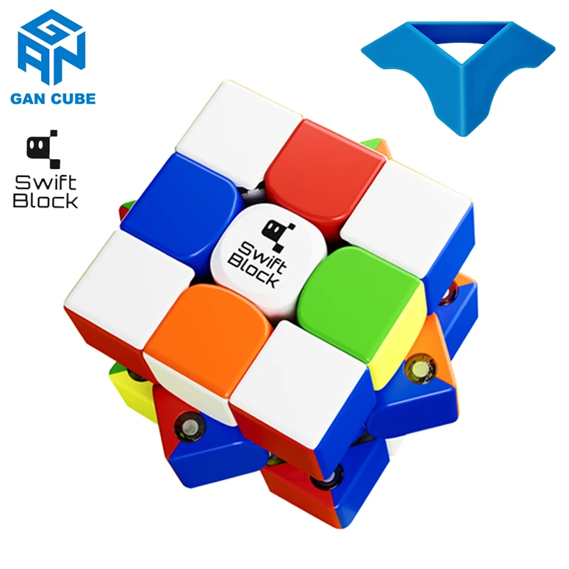 GAN Swift Block 355S 3x3 Magnetic Magic Cube 3×3 Speed Puzzle 3x3x3 Children Toy Gift Professional GANCUBE Speedcube Cubo Magico