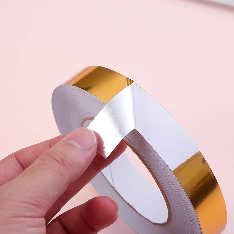 20M Ceramic Tile Mildewproof Gap Tape Gold Silver Black Self Adhesive Wall Tile Floor Tape Sticker Home Decorations