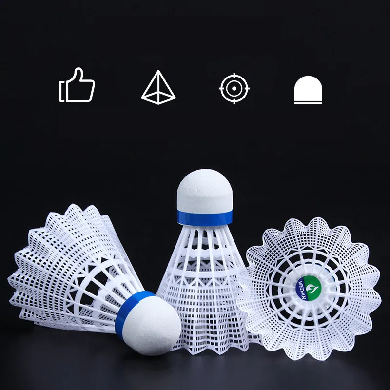 Sports Entertainment Badminton Shuttlecocks Training Equipment Racket Ball Set Accessories For Competition Professional Supplies