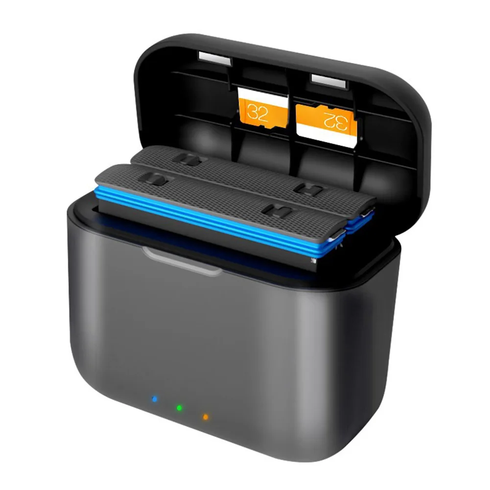 휴대용 고속 충전 케이스, USB C 타입 충전 박스, 격실 충전 어댑터, Insta360 X3 배터리용 액세서리