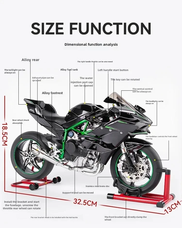 スリチキ15 NEXT DAY DELIVERY Spray Kawasaki *With all extra features*1:6