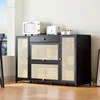 Modern Kitchen Cabinets Small Apartment Multi-layer Kitchen Cabinet Multi-functional Multi-layer Floor-standing Storage Cabinets 2