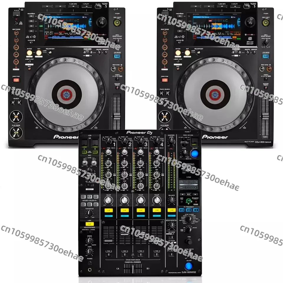 ミキサーバンドルdj CDJ-3000,2x,pair DJM-900 nexus mk2,高品質,2022  