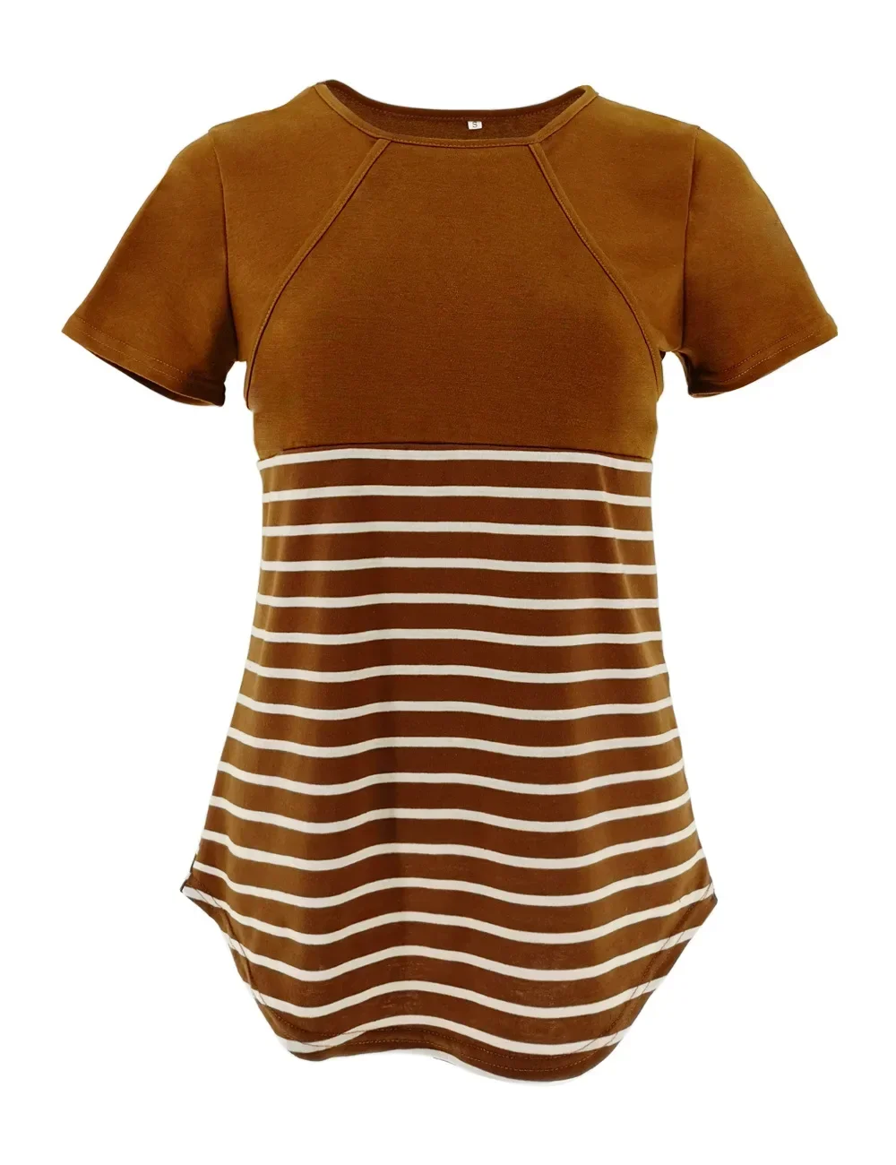 2024 Maternity Clothes Tops Pregnant Long Sleeve Breastfeeding Blouse Women Tees Mama Clothing Pregnancy T-Shirt Premaman 5