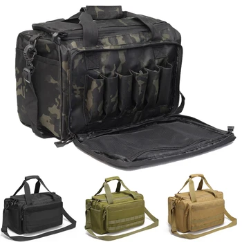 Oxford 900D Waterproof Outdoor Storage Shoulder Bag Tactical Bag Molle System Pistol Gun Bag Multifunctional Accessories Bag 1