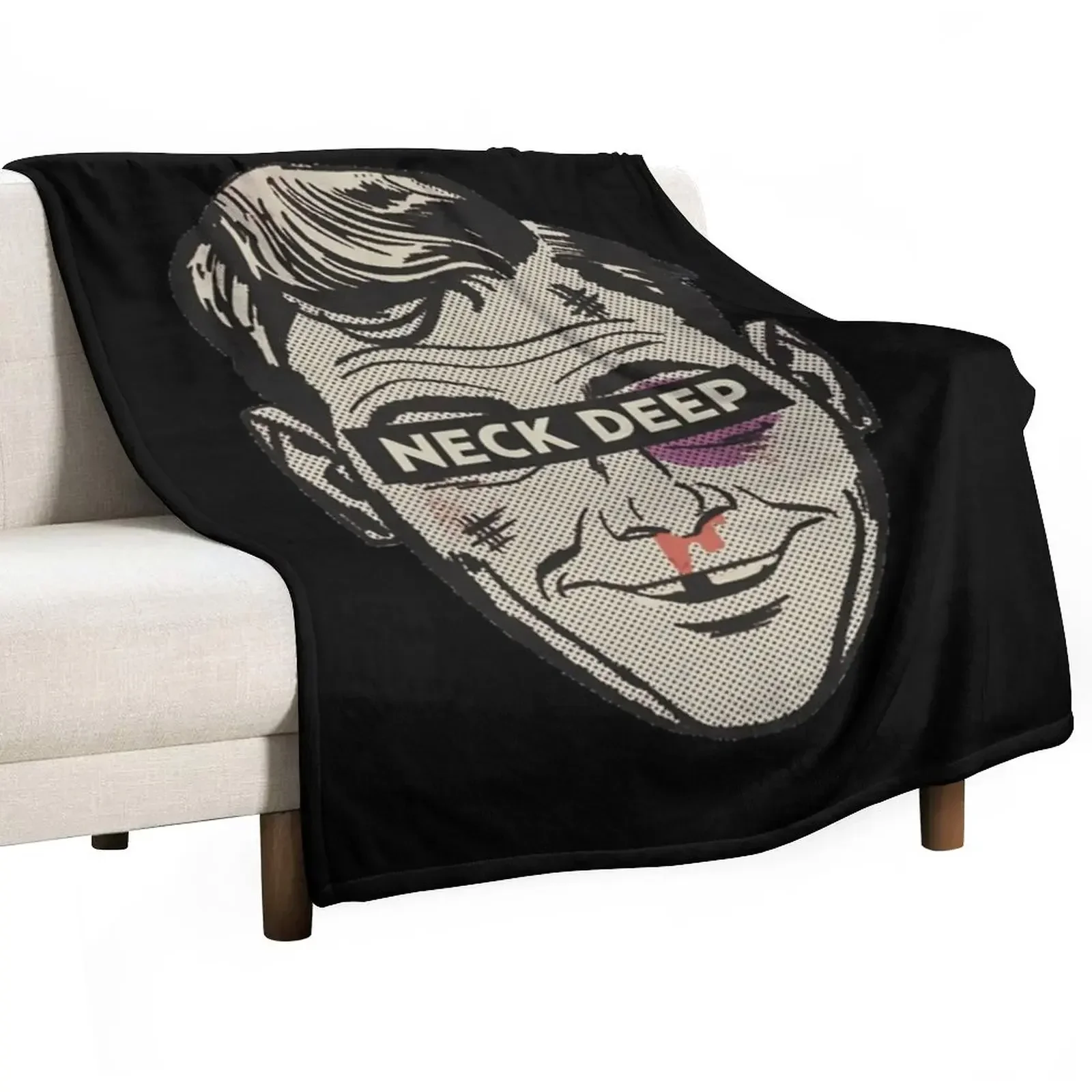 

face Throw Blanket Baby Personalized Gift Blankets