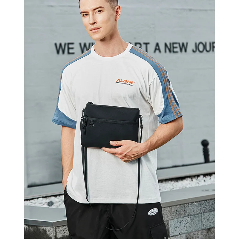 Male Mini Outdoor Travel Shoulder Bag Crossbody Bag For Sport Storage Bag Men's Trend Simple High Quality Messenger Bag