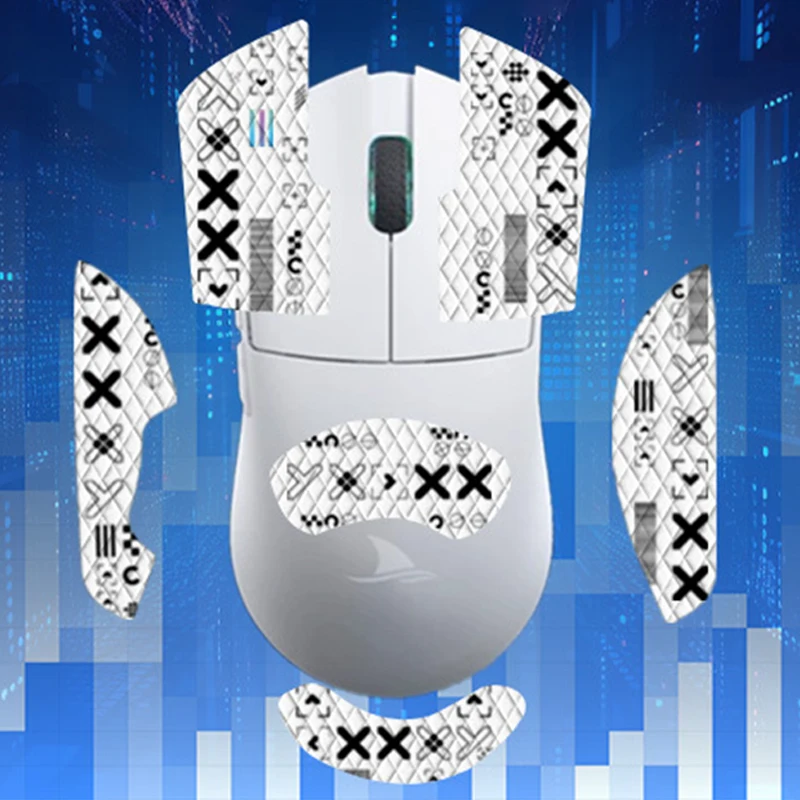 Mouse Grip Tape Skate Sticker Non Slip Suck Sweat Mouse Anti-Slip Sticker For Darmoshark M3 mouse anti slip sticker