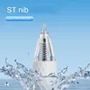 M&G 3pcs Gel Pen Black Quick-drying Ink Push-action Gel Ink Pen ST Nib Large Capacity for Students Office Writing 4