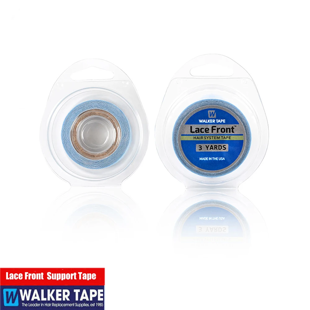 3 Yards/Roll Lace Front Wig Blue Tape Double-Sided Adhesive Tape for Hair Extension/Lace Wig/Toupee