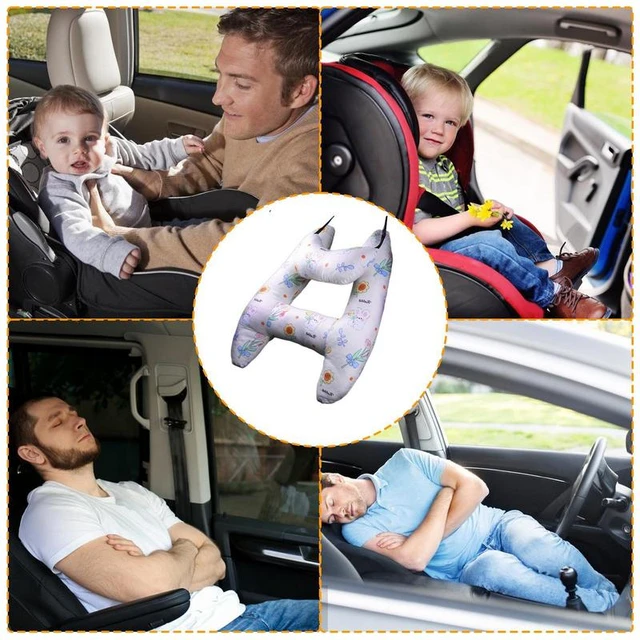 H-Shape - Kid Car Sleeping Head Support Kid and Adult Car Seat Safety Neck  Pillow H-Shape Travel Pillow Cushion - AliExpress
